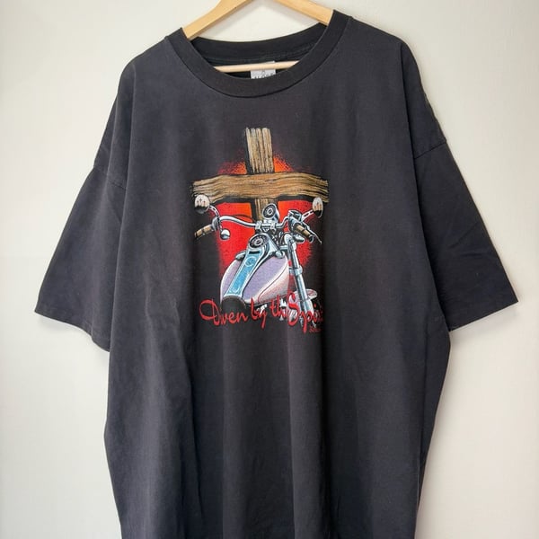 Alore Driven By The Spirit Christian Motorcycle T-Shirt Size 4XL Black