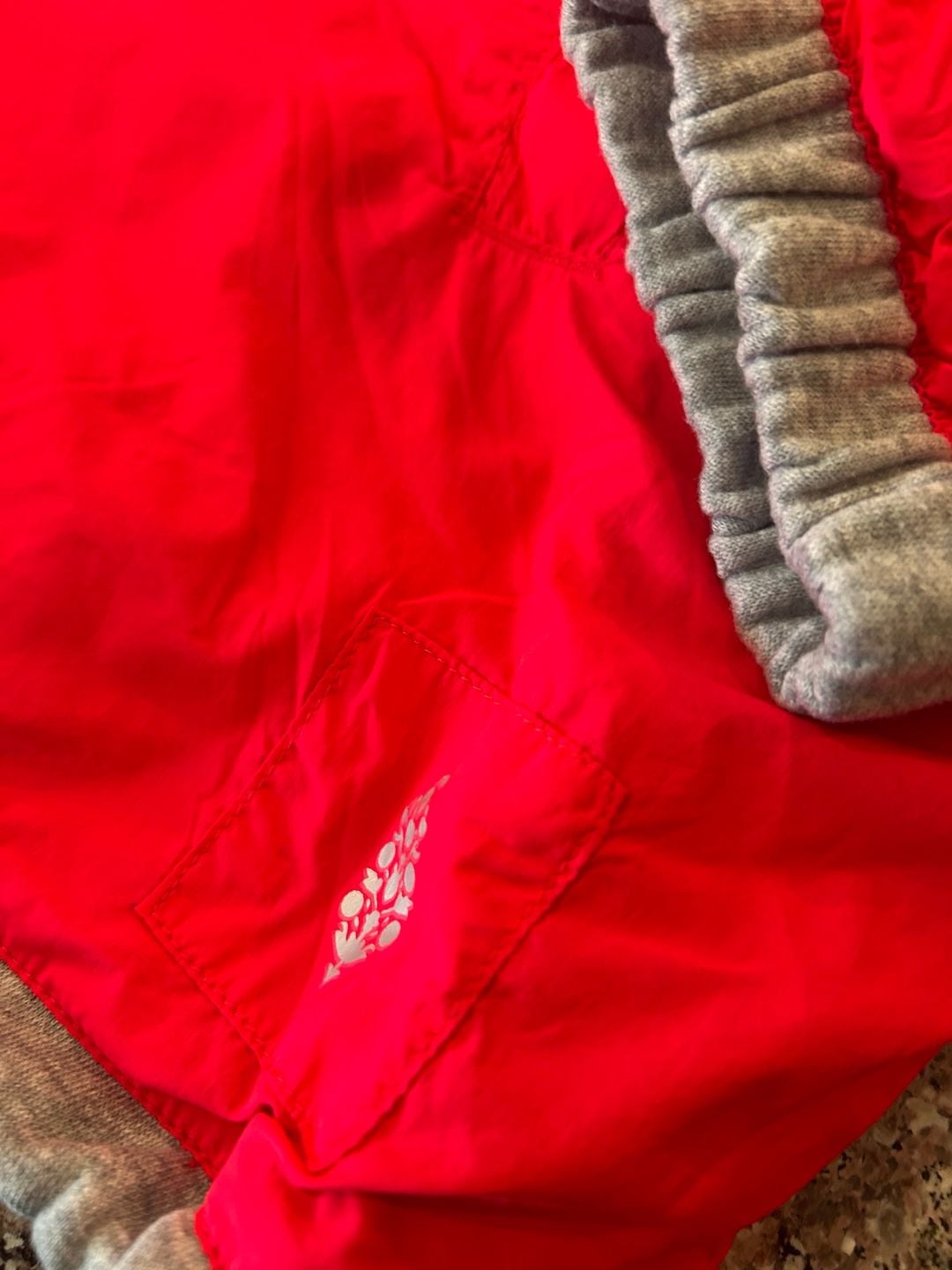 Free People Reversible Windbreaker Size M Red (MSRP $128) 5