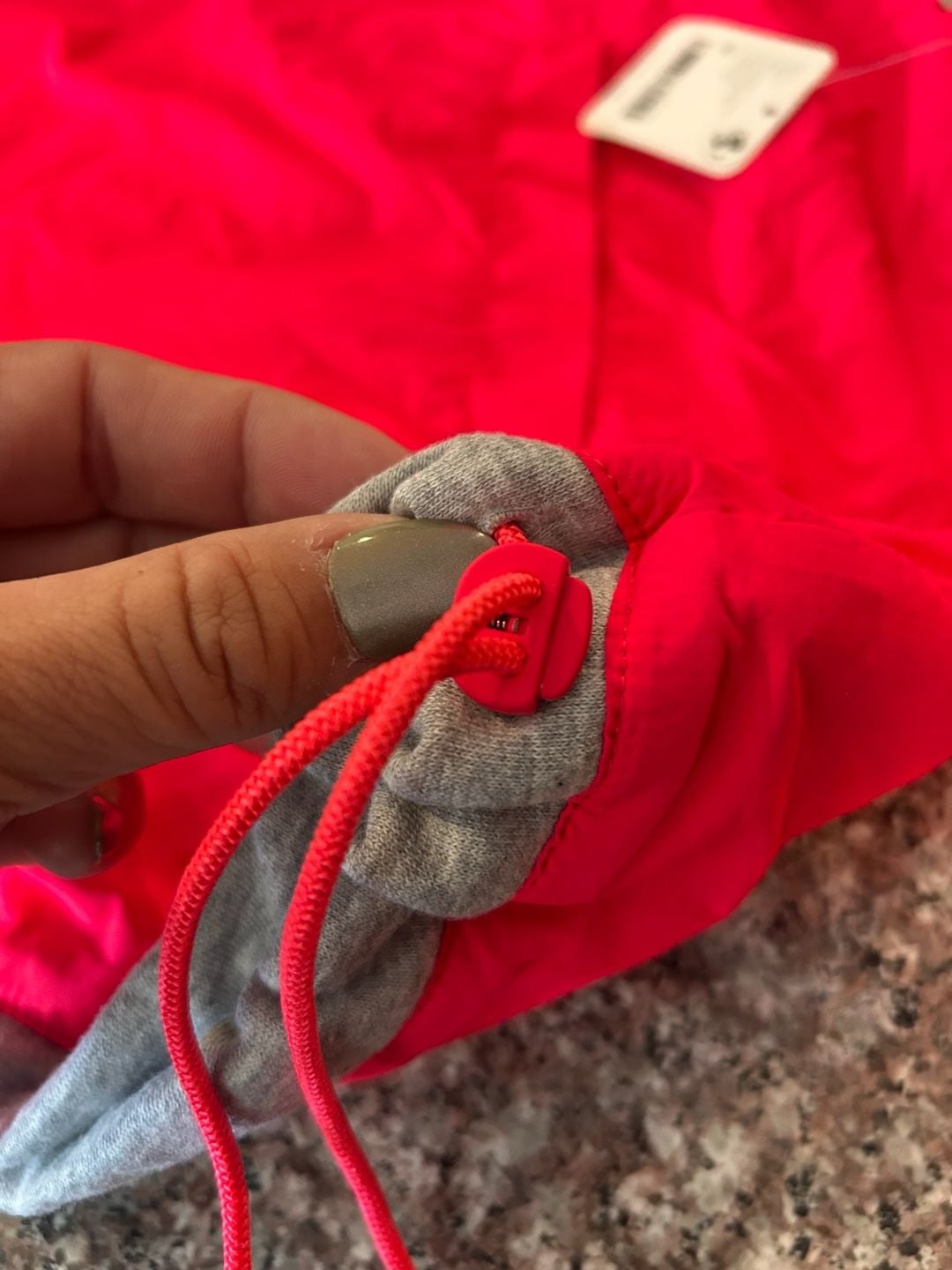 Free People Reversible Windbreaker Size M Red (MSRP $128) 7