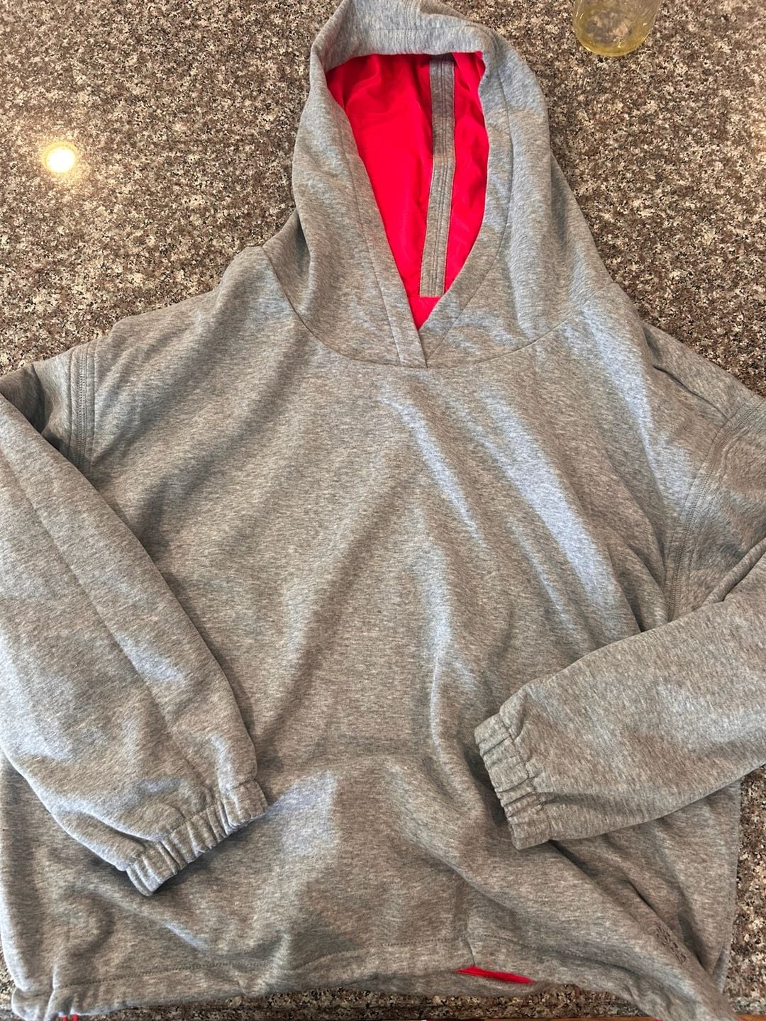 Free People Reversible Windbreaker Size M Red (MSRP $128) 9