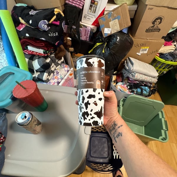 Cow Print Tumbler
