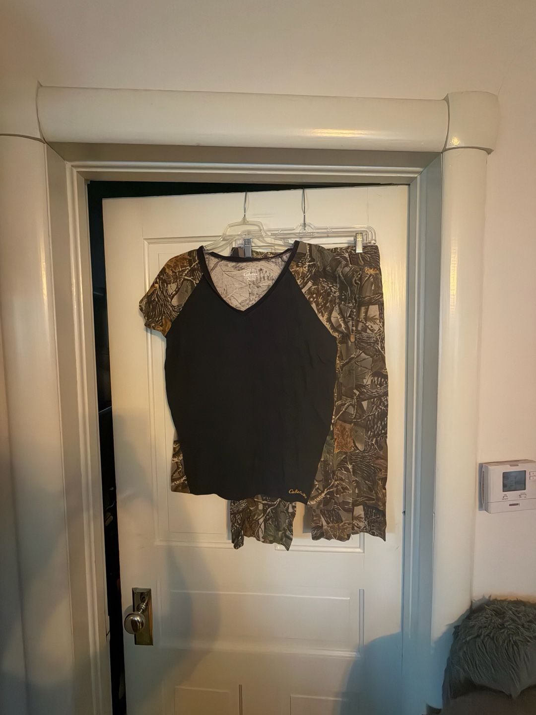 Cabela's Camo Pajama Set Size Large Regular 100% Cotton 1