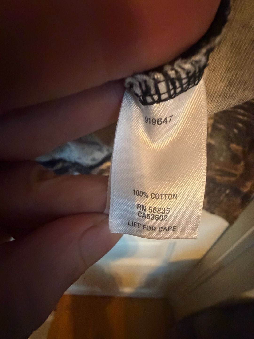 Cabela's Camo Pajama Set Size Large Regular 100% Cotton 3