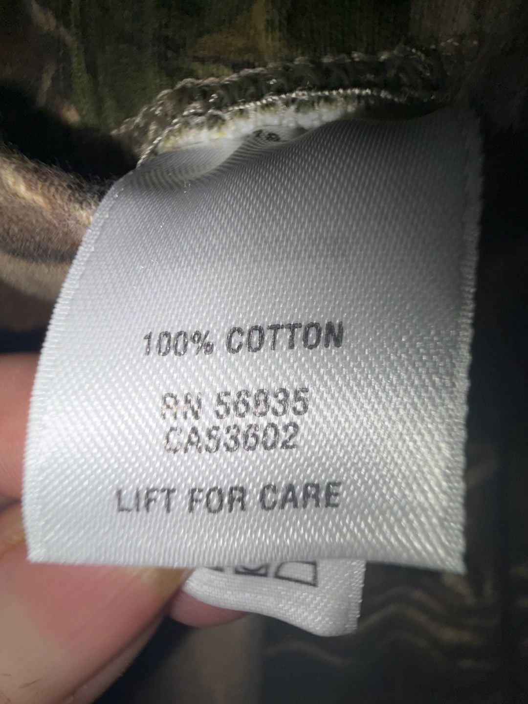 Cabela's Camo Pajama Set Size Large Regular 100% Cotton 6