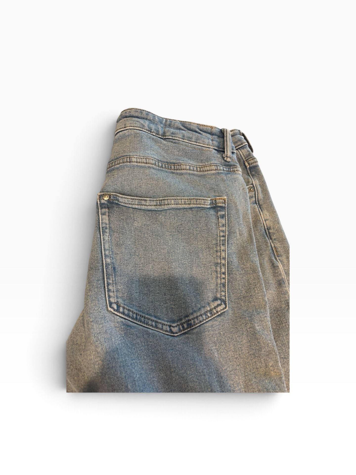 H&M Regular Fit Jeans Size 33/32 Blue Denim 3