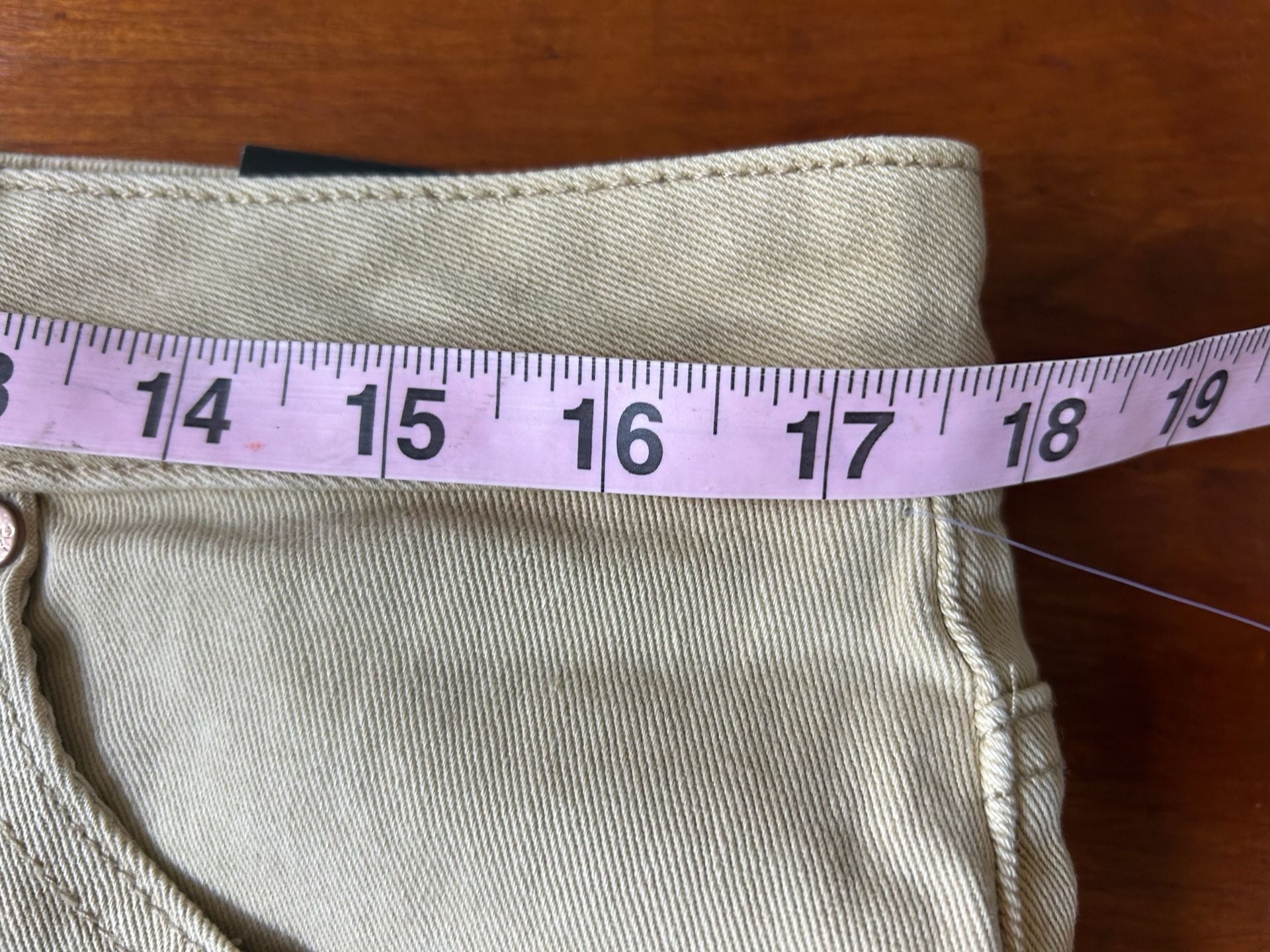 Madden NYC Western Skirt Size L Khaki Denim Mini 9