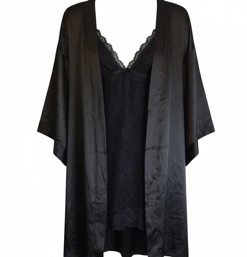 New Victoria's Secret Very Sexy Robe And Slip Set Size M 1
