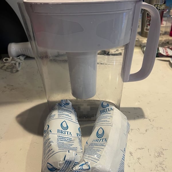 Brita Water Pitcher with 2 Replacement Filters