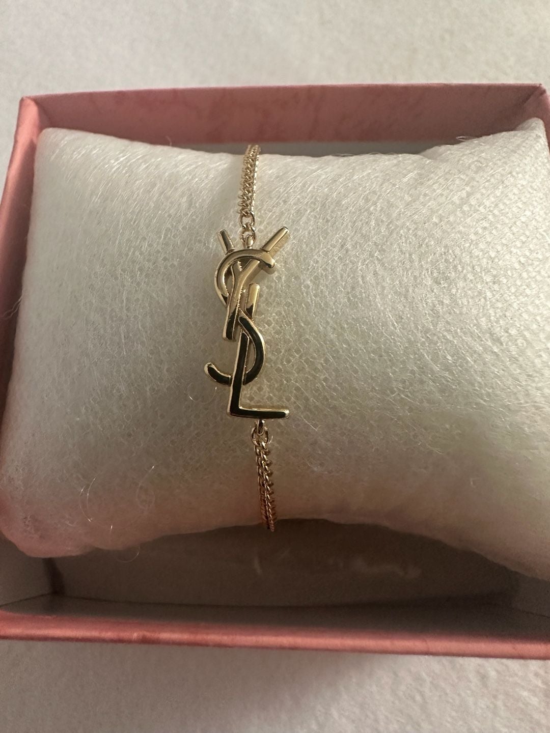 Saint Laurent YSL Opyum Charm Bracelet Gold Brass 2