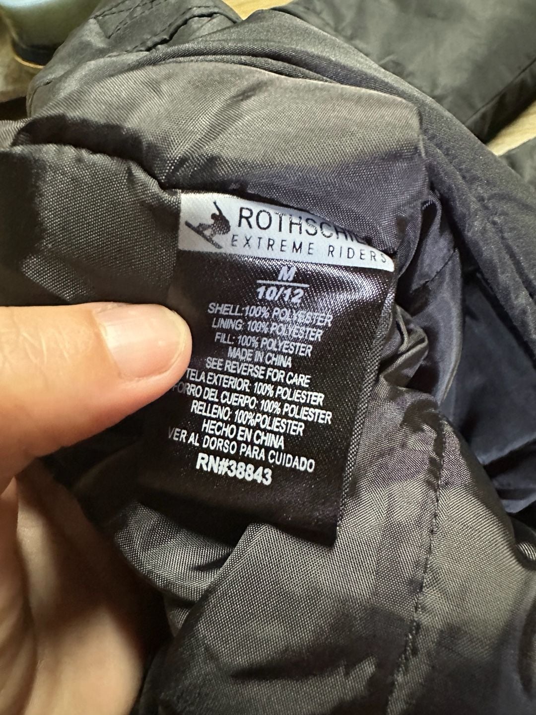 Rothschild Extreme Riders Snow Bib Size: 10/12 7