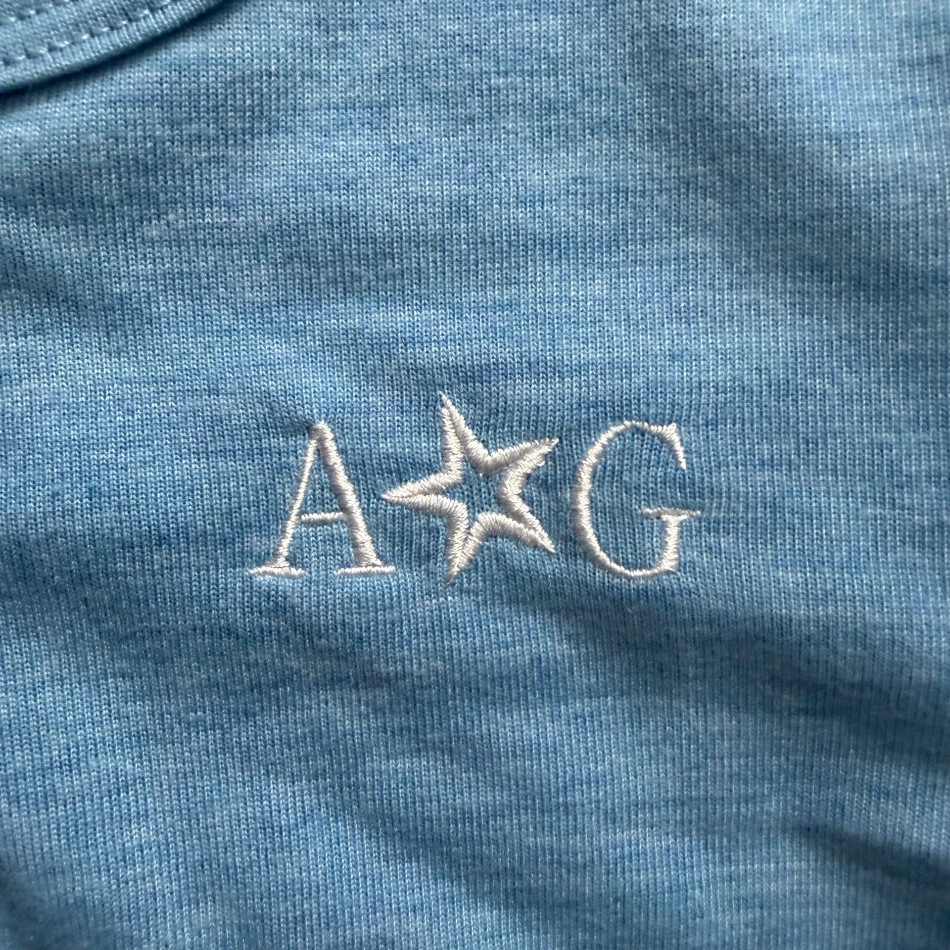 American Girl Polar Bear Pajamas Size XS 6 Blue Long Sleeve Top 5