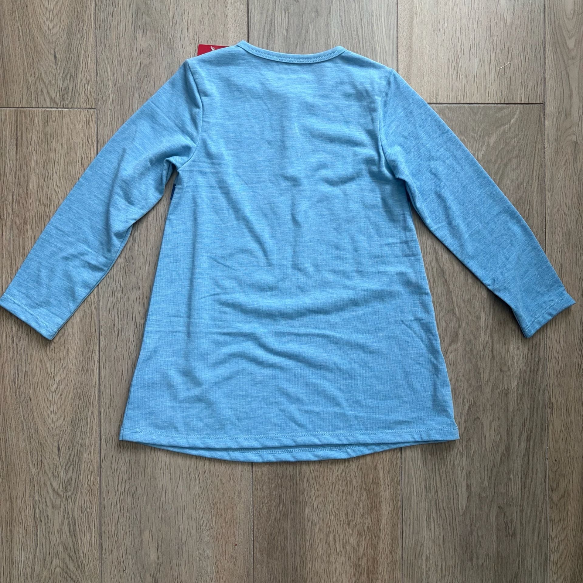 American Girl Polar Bear Pajamas Size XS 6 Blue Long Sleeve Top 7