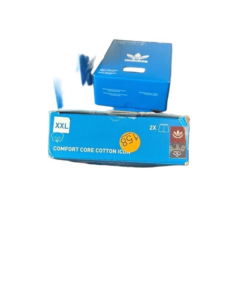 Adidas Comfort Core Cotton Icon Boxer Size XXL 2-Pack 2