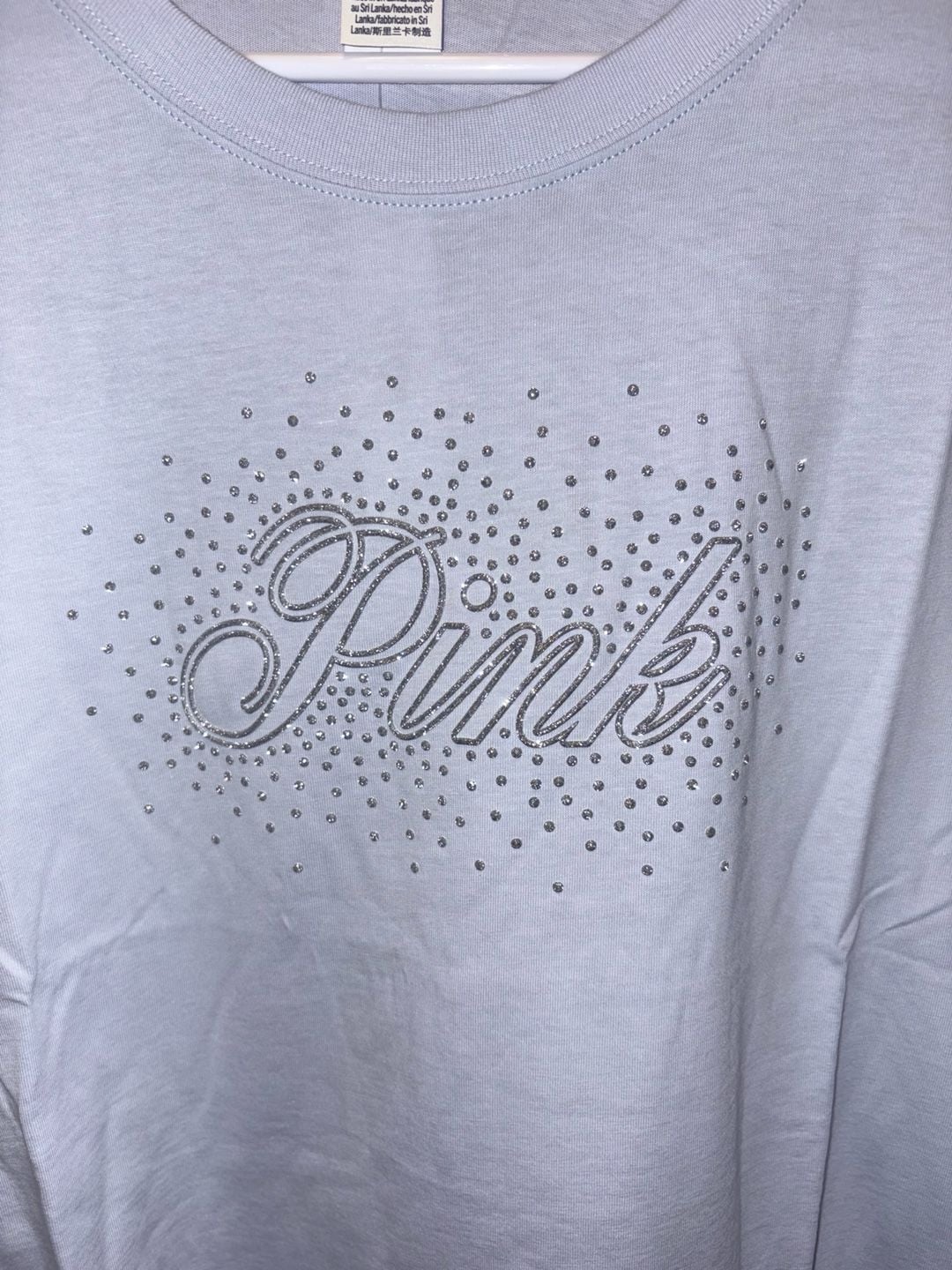 PINK Victoria's Secret Long Sleeve Campus Tee Size L 3