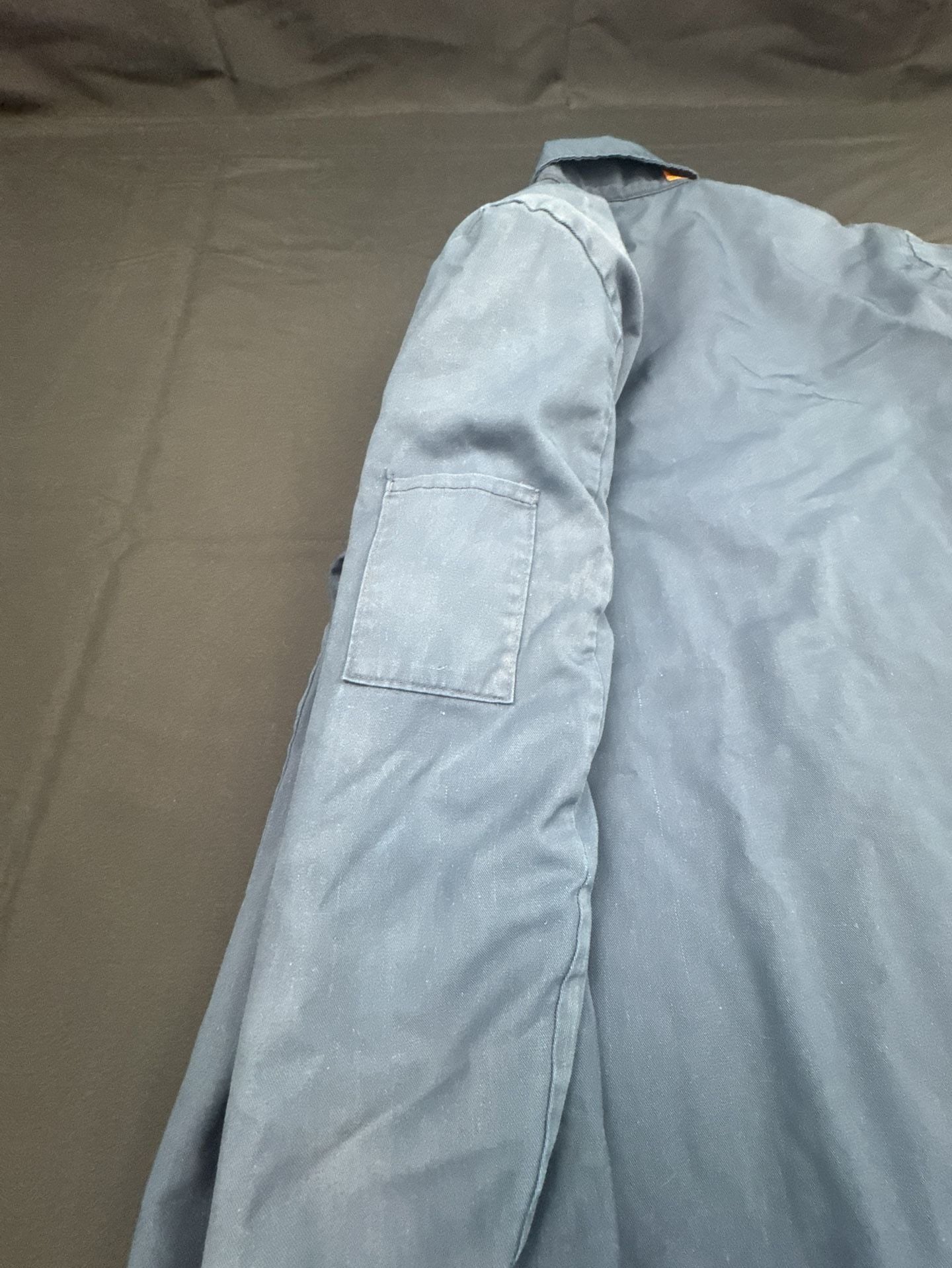 Vintage Red Kap Bill Mechanic Work Jacket Blue Quilted Lined 10