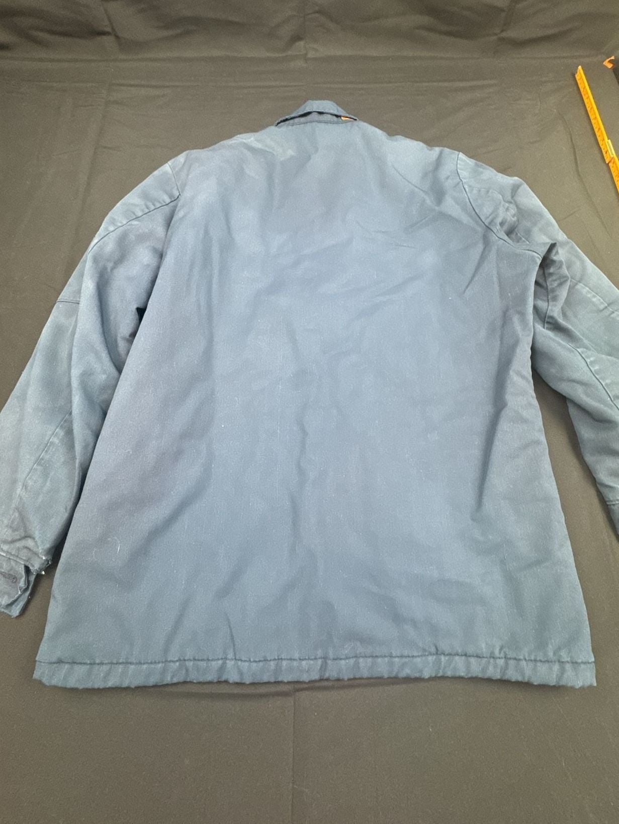 Vintage Red Kap Bill Mechanic Work Jacket Blue Quilted Lined 9
