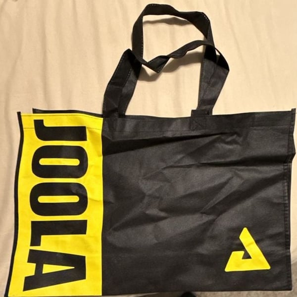Joola Tote Bag Black Yellow