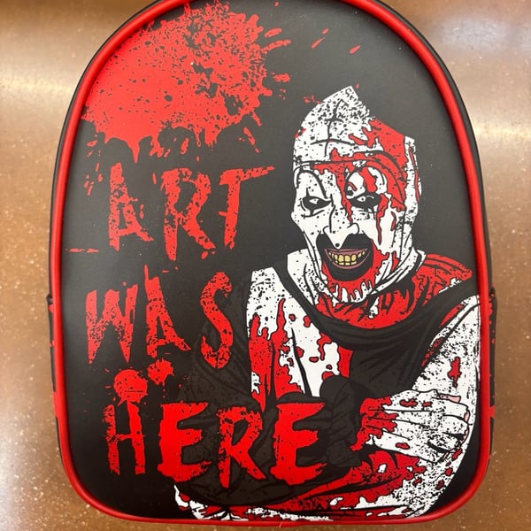 Terrifier 2 Art Was Here Mini Backpack