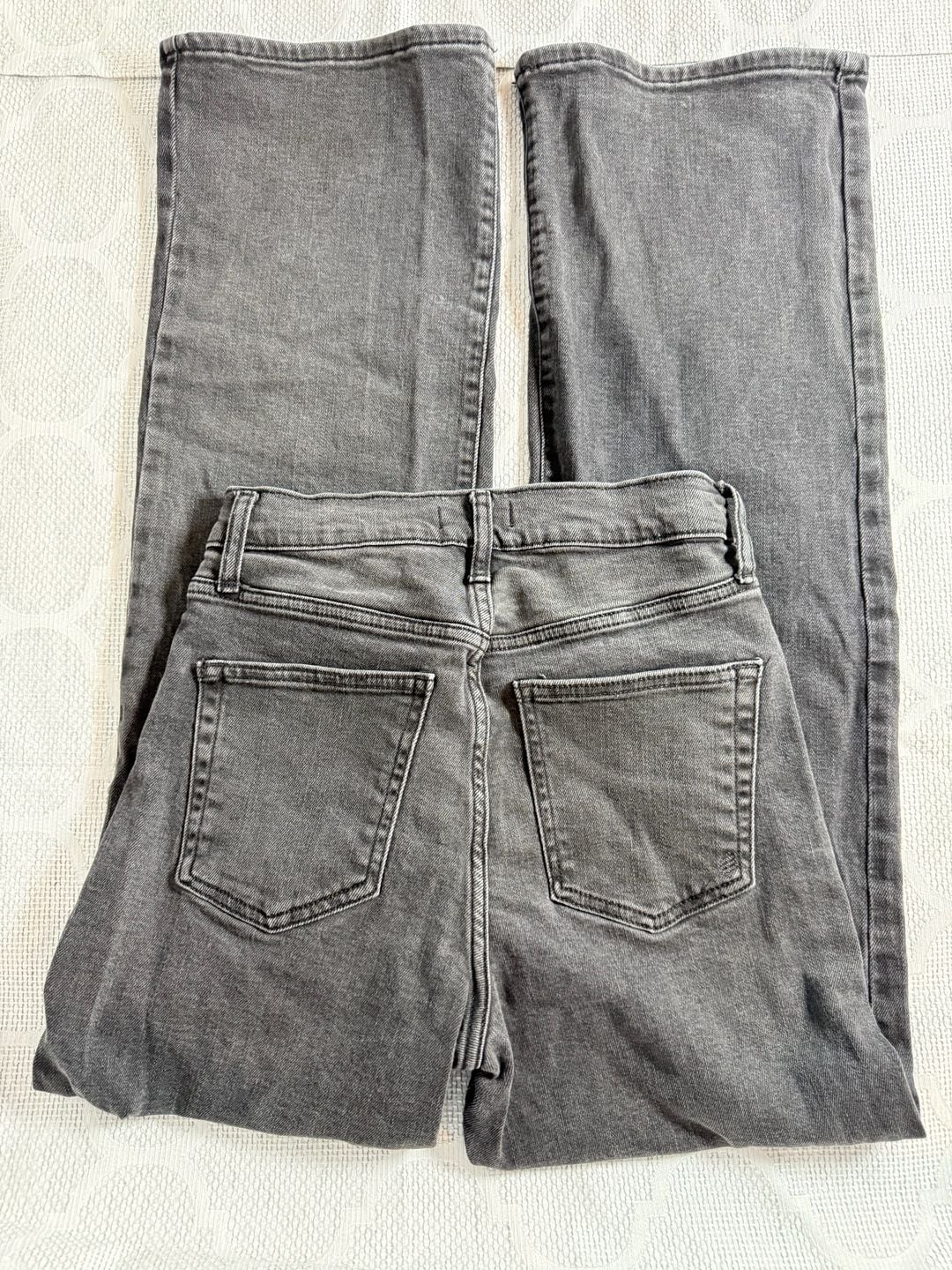 Silver Jeans Co. Black Wash Denim Straight Leg Jeans 3