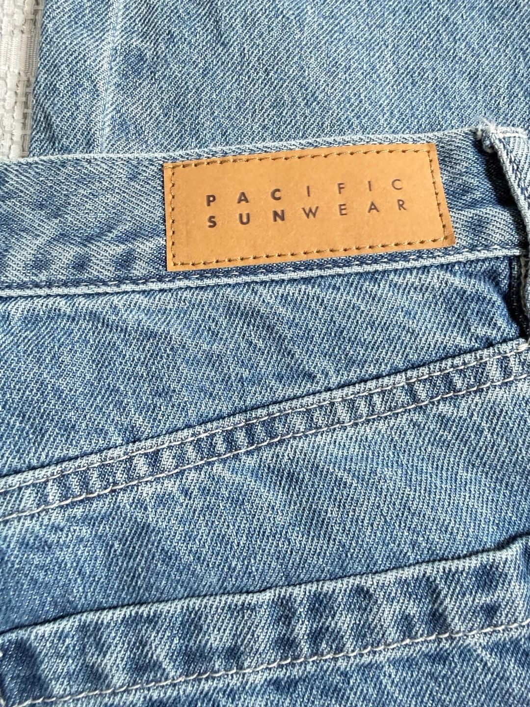 PacSun Asymmetric Waist Cargo Wide Leg Jeans 6