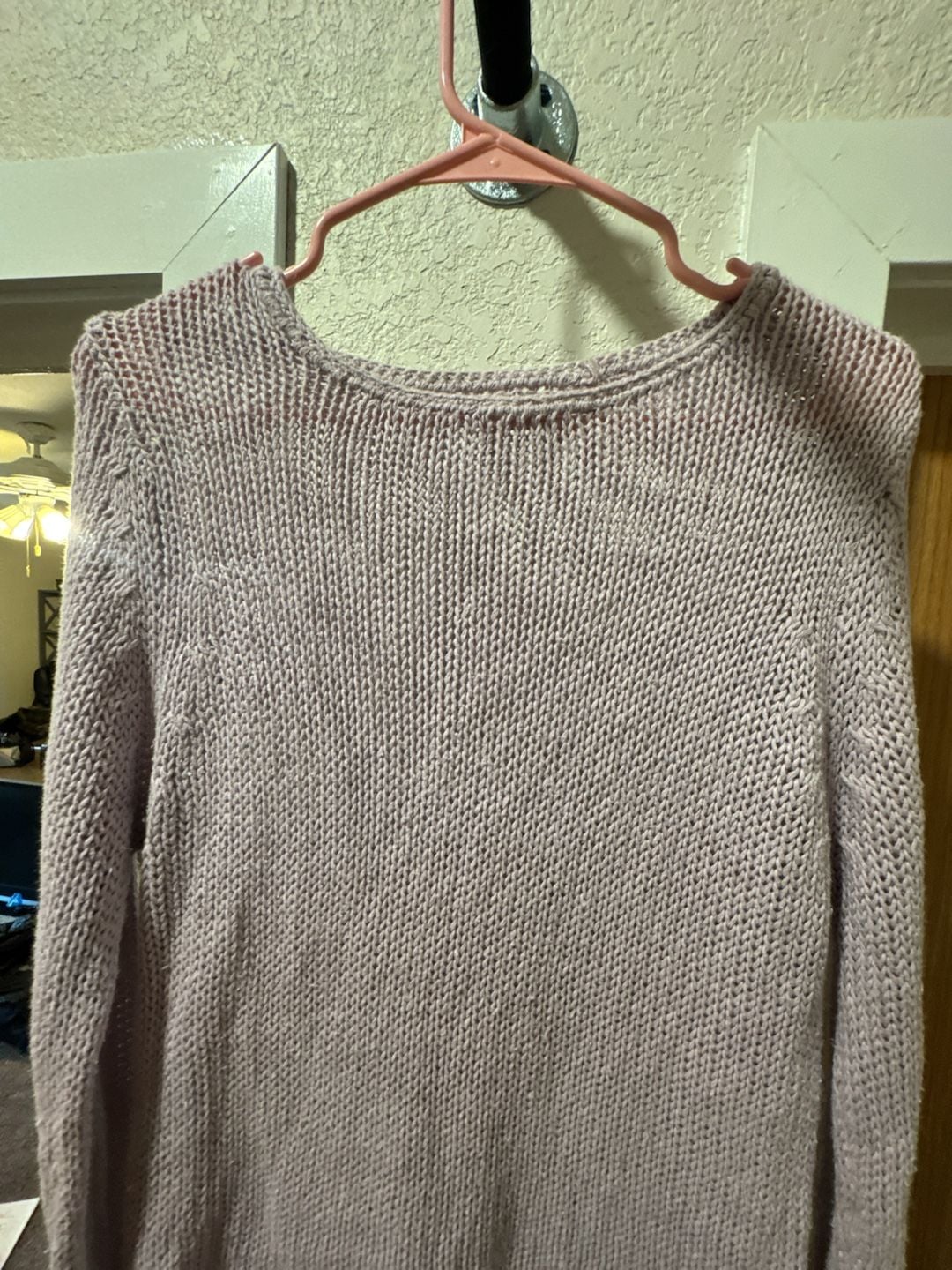 Hand Crocheted Purple Sweater! 5