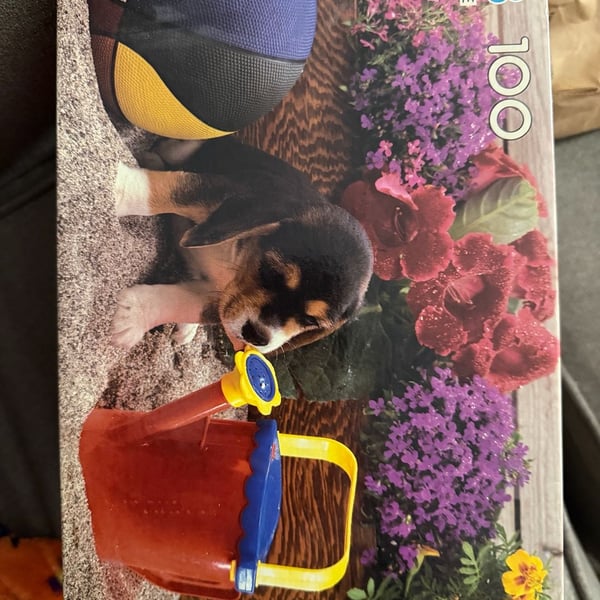 MB 1000 Piece Puzzle Beagle Puppy