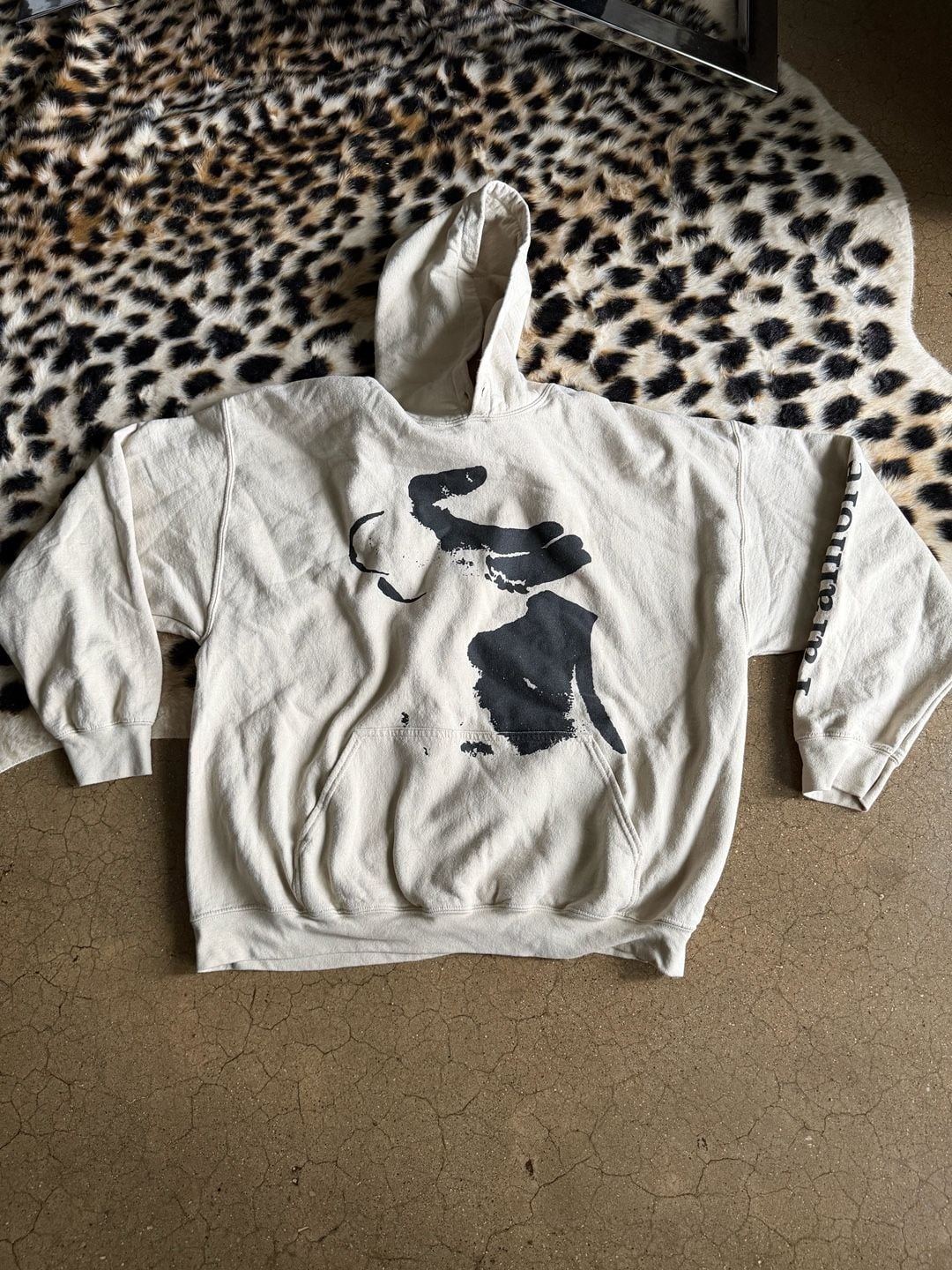 Gildan Paramore Graphic Hoodie Size 2XL Cream 2