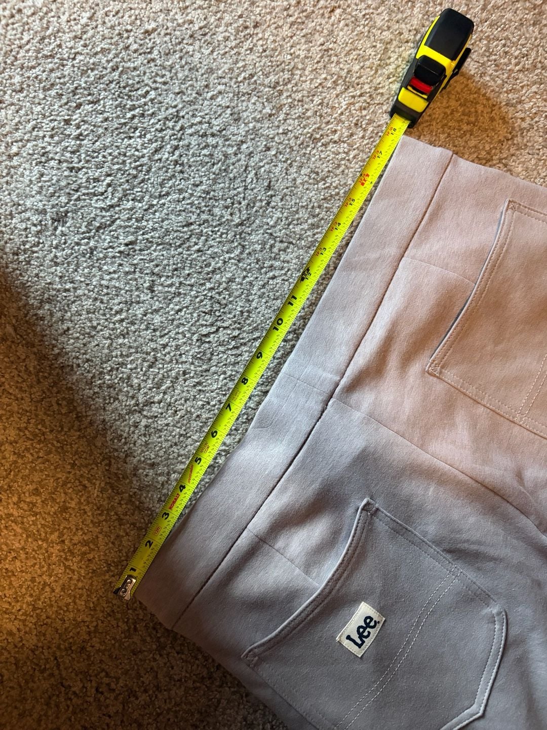 Lee Sweatpants Size 18 Grey Seam Detail Wide Leg 3