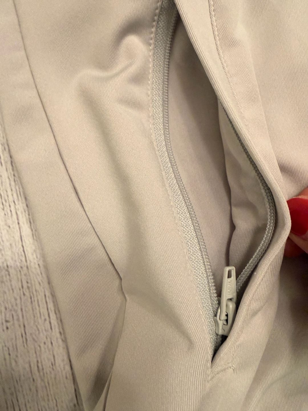 Swannies Golf Full Zip Jacket Size XL Light Gray Activewear 4