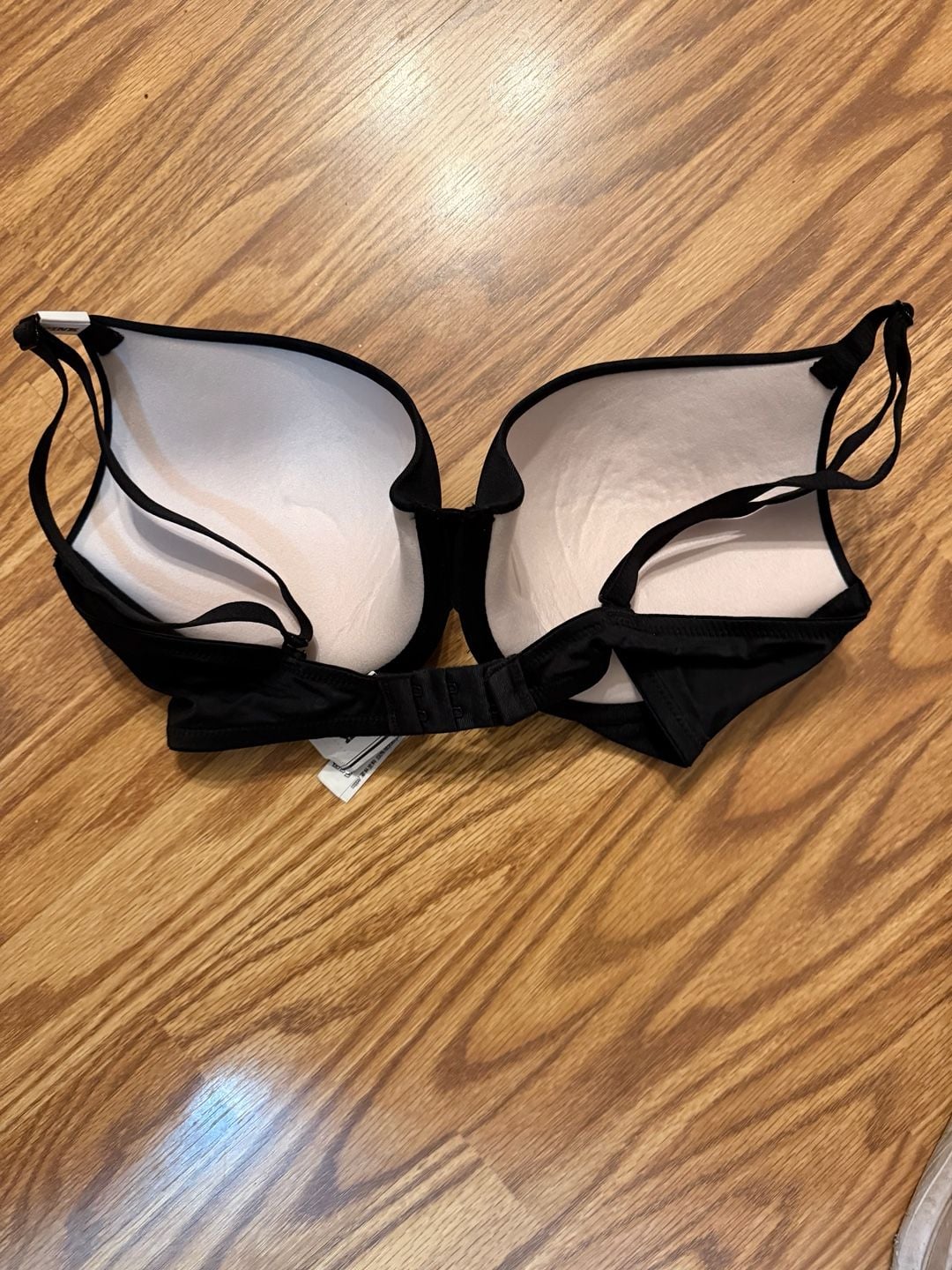 Victoria's Secret PINK Push-Up Bra Size 34DD Black 4