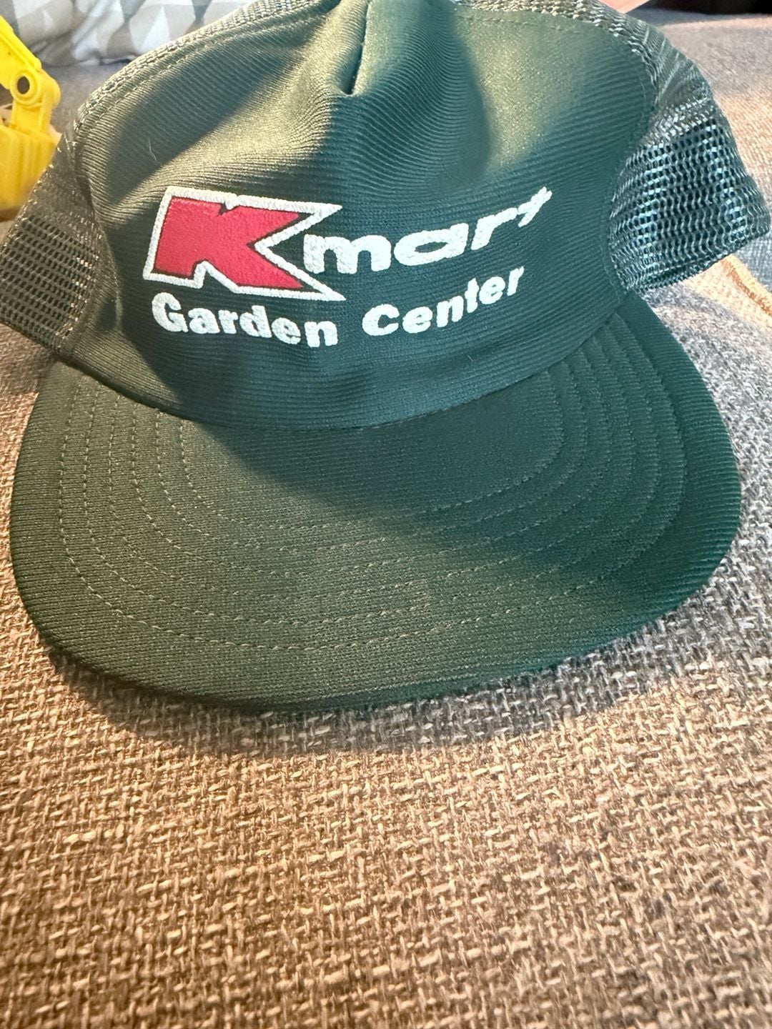 Kmart Garden Center Trucker Hat Snapback Green Vintage 2