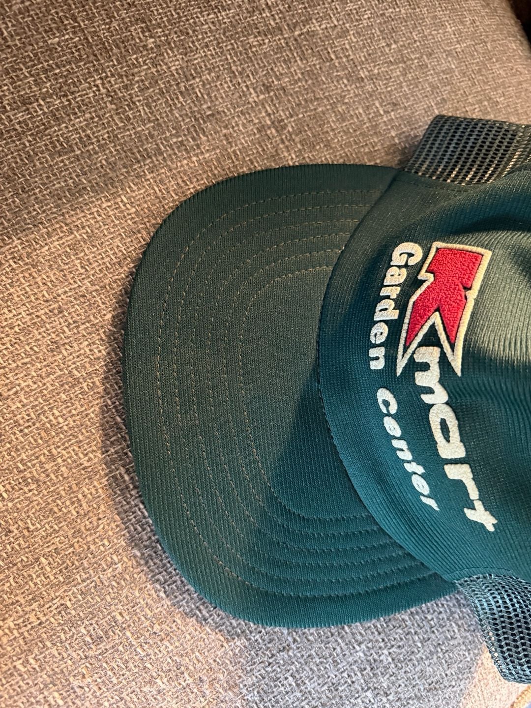 Kmart Garden Center Trucker Hat Snapback Green Vintage 4