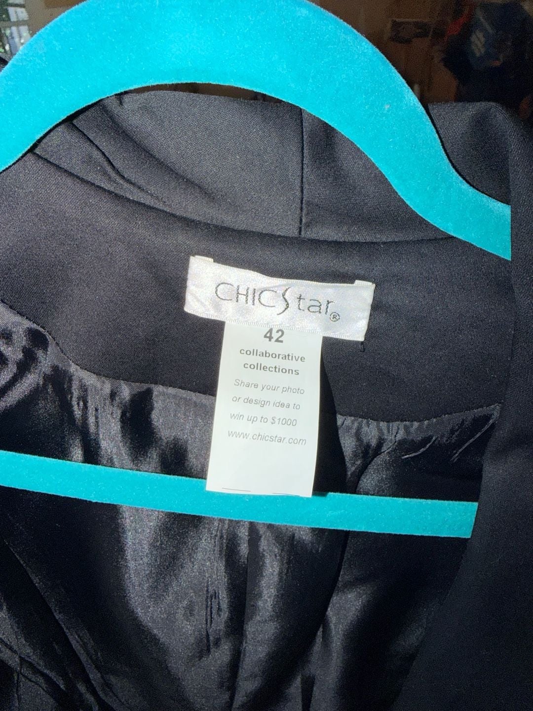 Chic Star Double Breasted Tailcoat Size 42 Black Tuxedo Jacket 2