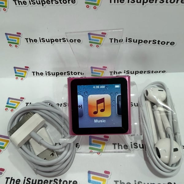 Apple iPod nano 6th Generation Pink (16GB), Mint Condition 1 Year CPS Warranty