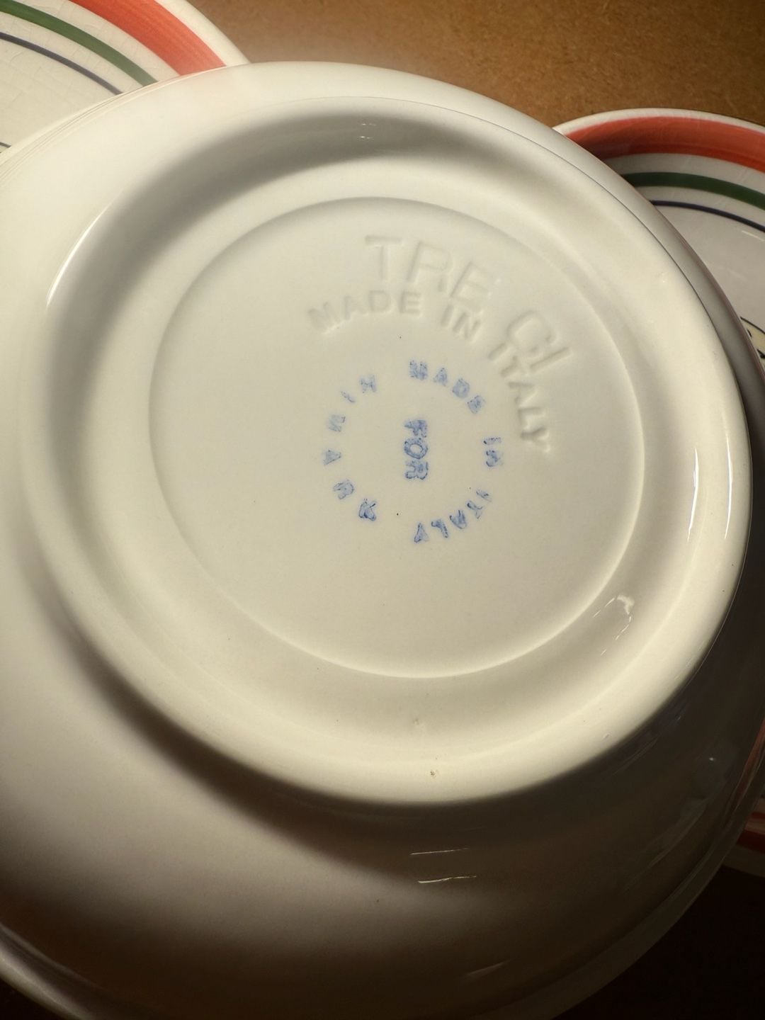 Himark San Remo Pasta Bowls Set of 3 Buona Italia Decor 4