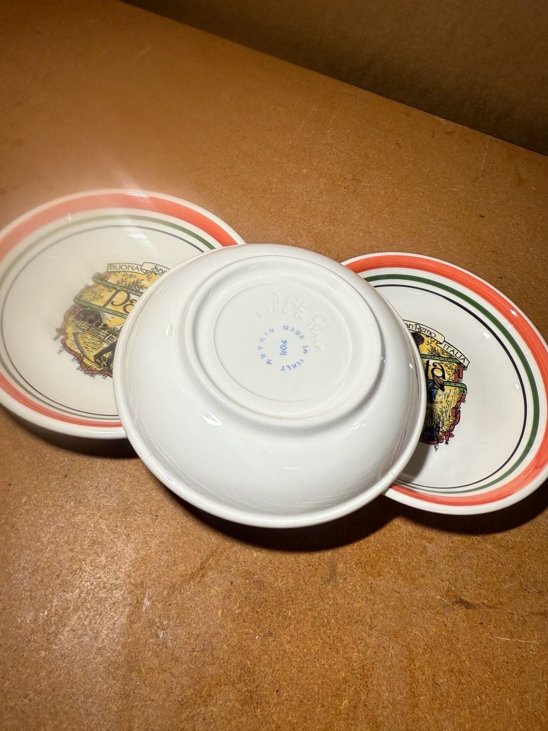 Himark San Remo Pasta Bowls Set of 3 Buona Italia Decor 6
