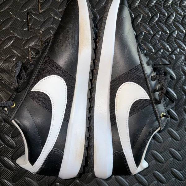 Nike Cortez G Golf Shoes Black White CI1670-001
