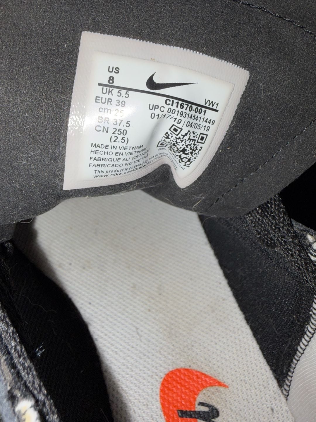 Nike Cortez G Golf Shoes Black White CI1670-001 7