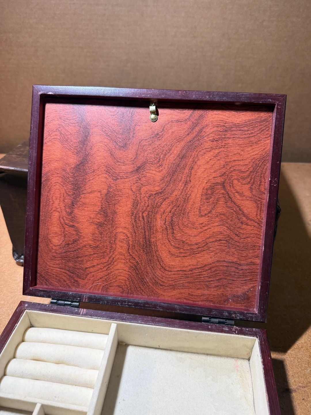 Bombay Company Wood Photo Storage Hinged Display Box 5