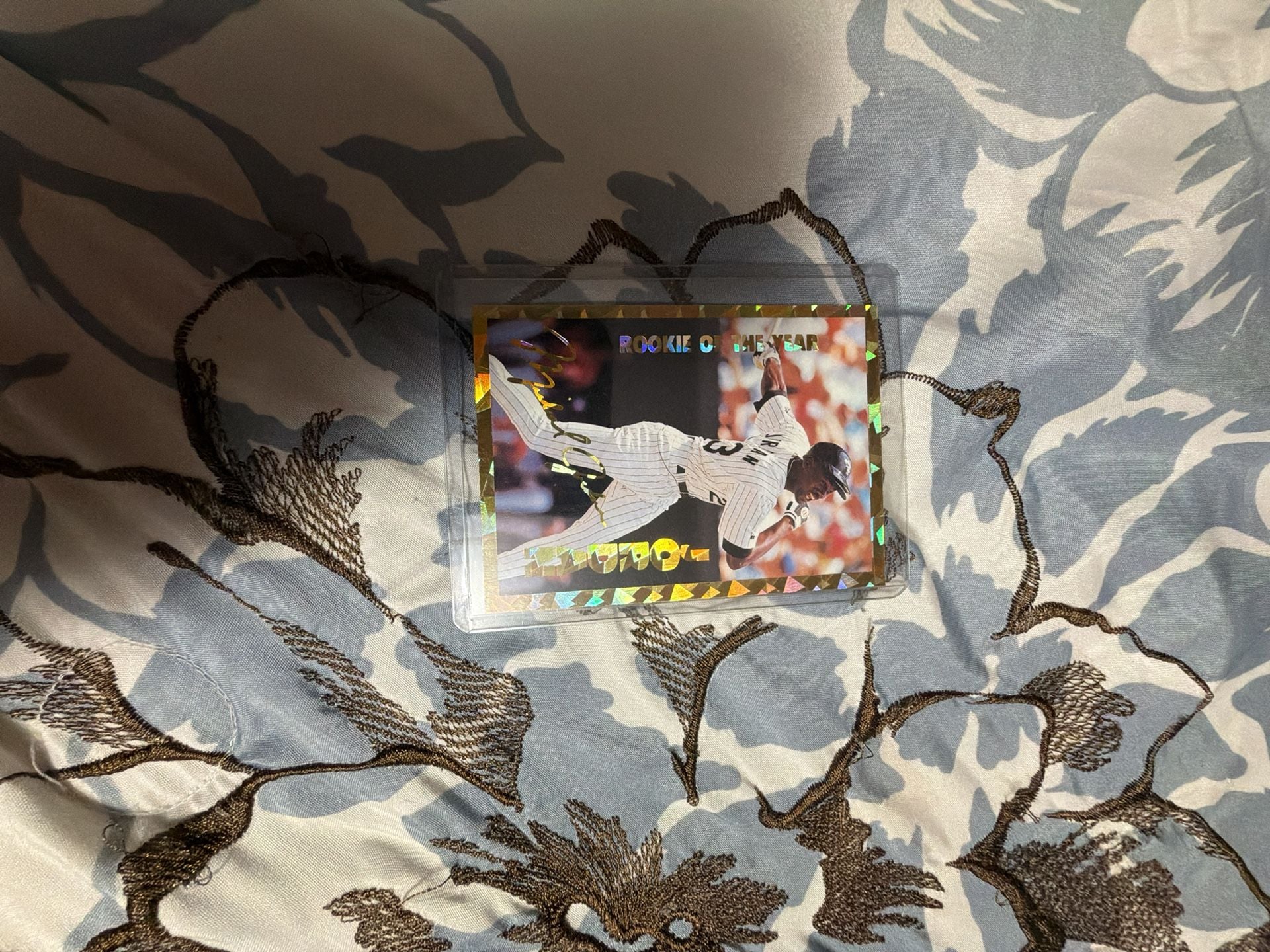 Michael Jordan Chicago White Sox Rookie of the Year Baseball Card 1