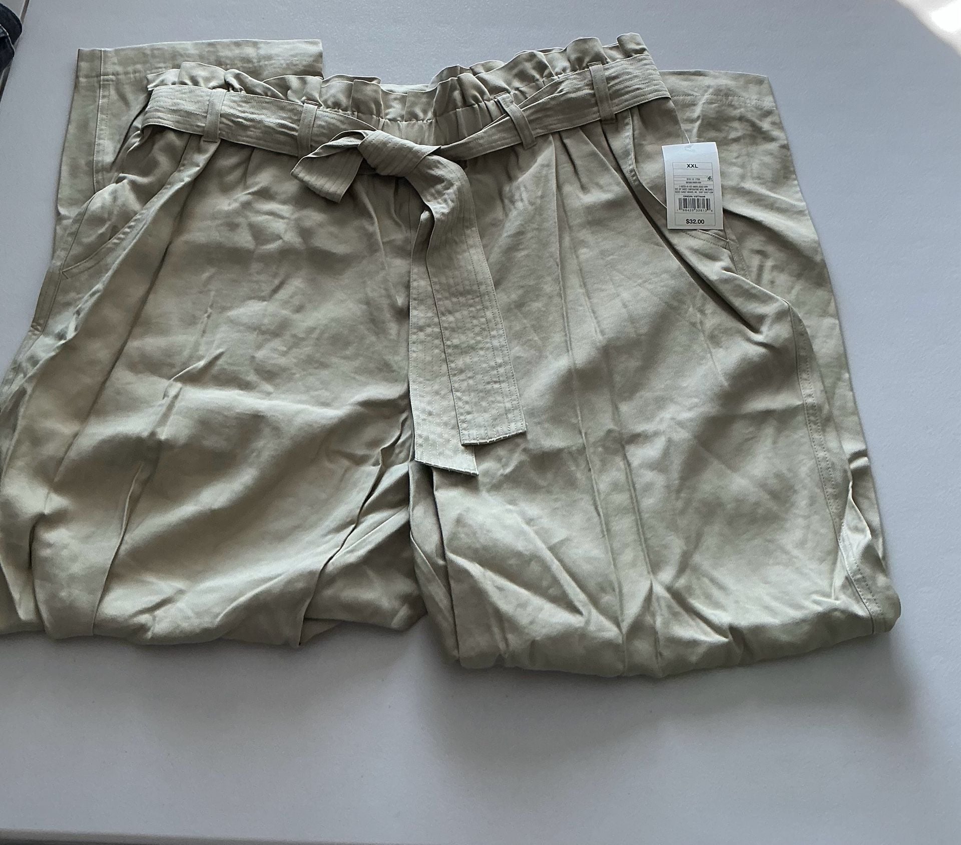 A New Day Paperbag Waist Pants Size XXL 3