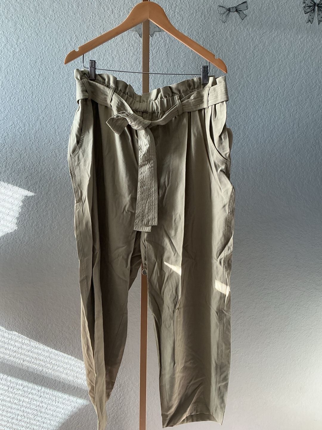 A New Day Paperbag Waist Pants Size XXL 7