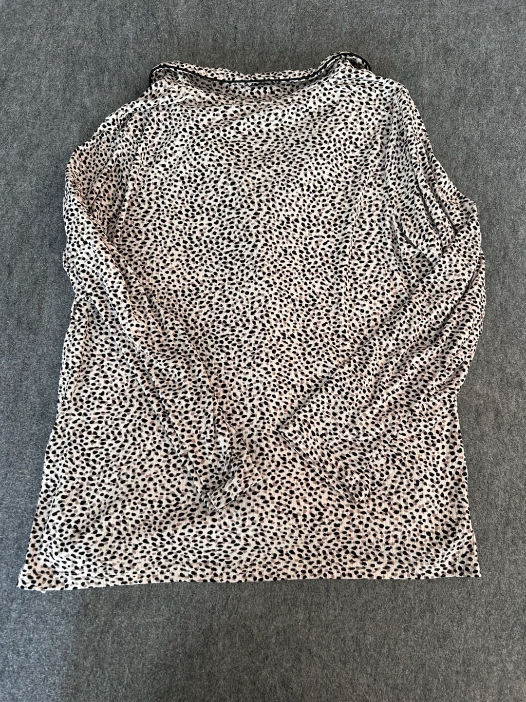 Nine West Leopard Print Pajama Set Size M Animal Print Loungewear 5