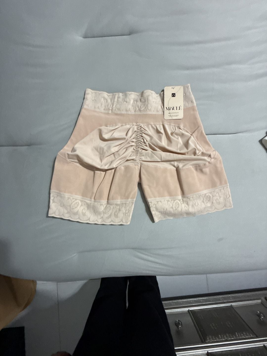 Moulé Shaping Shorts Beige Lace BBL Shapewear 3