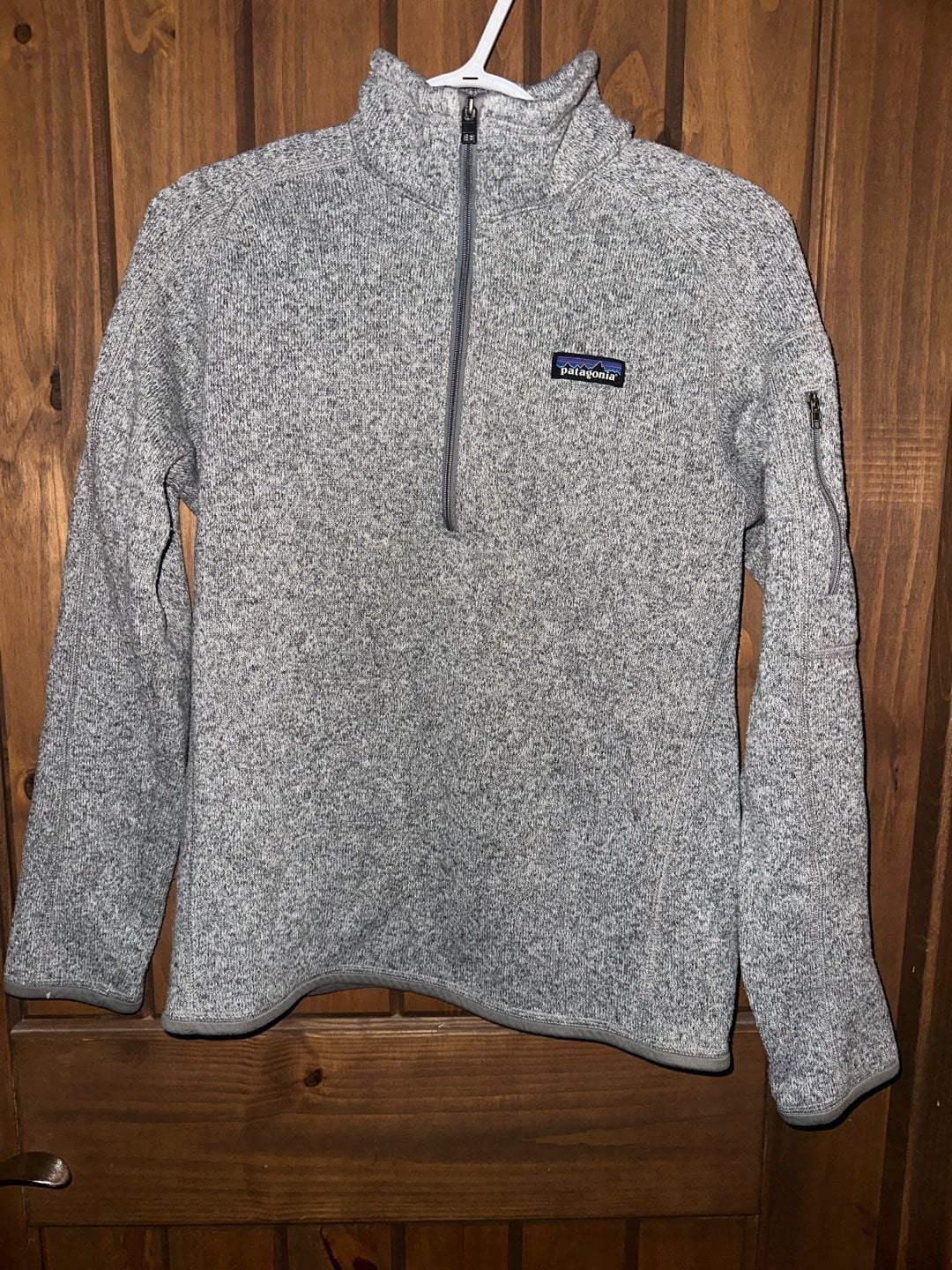 Patagonia Better Sweater 1/4 Zip Fleece Size M Gray GLG Public Equities 2
