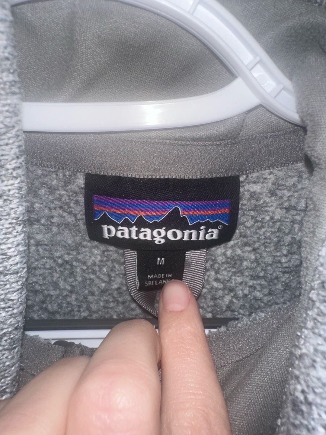 Patagonia Better Sweater 1/4 Zip Fleece Size M Gray GLG Public Equities 4