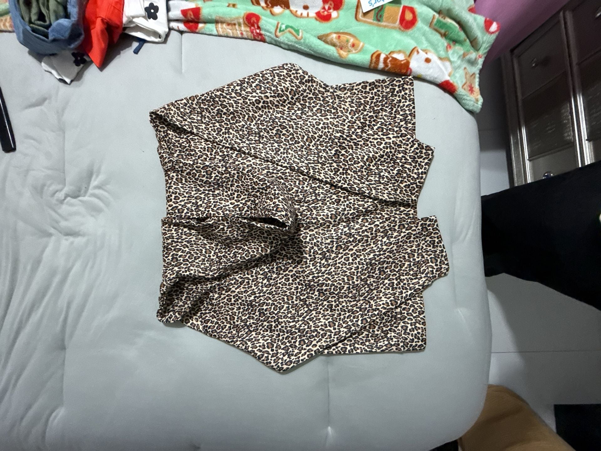 Leopard Print Hoodie Pullover Sweatshirt Brown 3