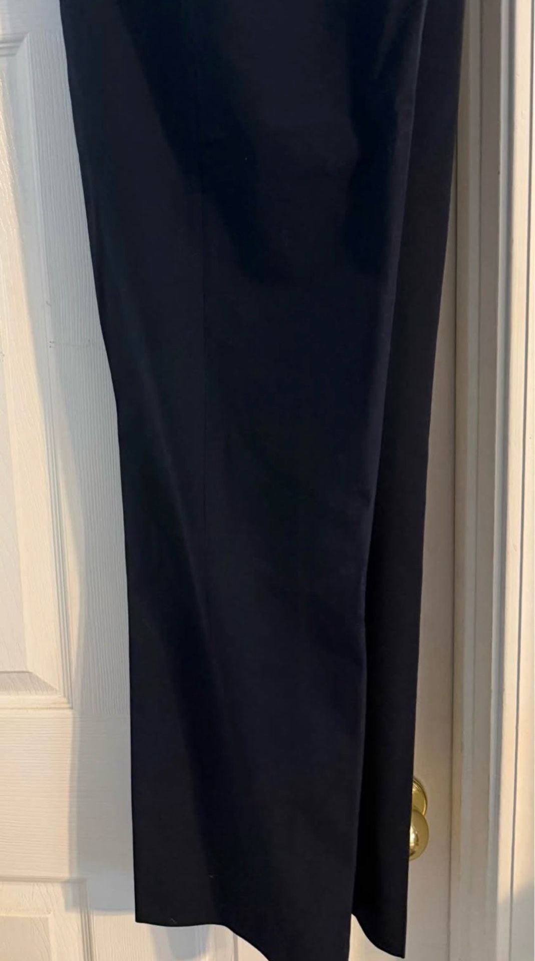 Van Heusen Flex Slim Fit Dress Pants 36W x 34L Navy Blue Suit Separates 3