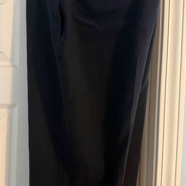 Van Heusen Flex Slim Fit Dress Pants 36W x 34L Navy Blue Suit Separates