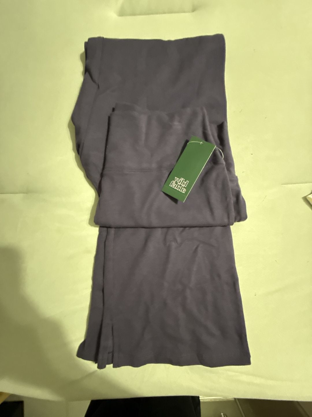 Wild Fable Flare Pants Size L Purple Yoga Activewear 3